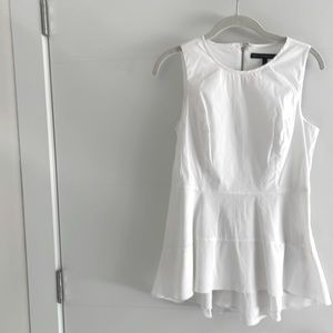 Perfect condition white tunic top from White House Black Market.